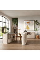 Travertine Reversible Desk | OROA Modern Roma | Oroatrade.com