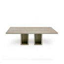 Rectangular Travertine Dining Table | OROA Modern Roma