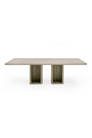 Rectangular Travertine Dining Table | OROA Modern Roma | Oroatrade.com