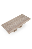 Rectangular Travertine Dining Table | OROA Modern Roma | Oroatrade.com