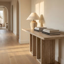 Rectangular Travertine Dining Table | OROA Modern Roma