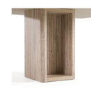 Rectangular Travertine Dining Table | OROA Modern Roma