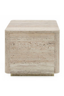 Travertine End Table | OROA Modern Roma