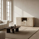 Travertine Horizontal File Cabinet | OROA Modern Roma