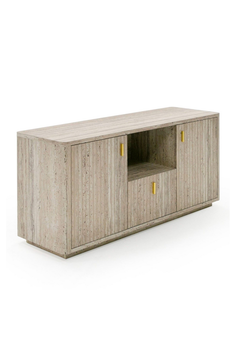Travertine Horizontal File Cabinet | OROA Modern Roma | Oroatrade.com