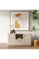 Travertine Horizontal File Cabinet | OROA Modern Roma | Oroatrade.com