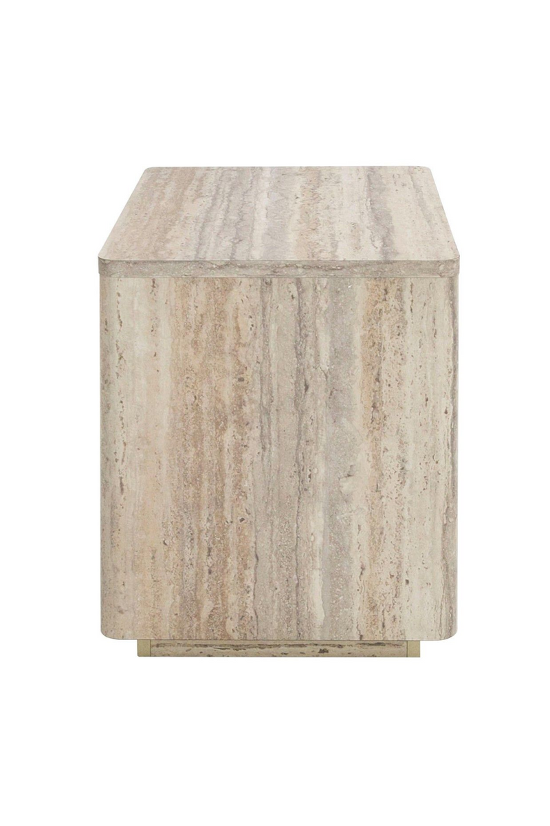 Travertine 1-Drawer Nightstand | OROA Modern Roma | Oroatrade.com