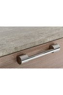 Brown Oak 5-Drawer Chest | OROA Modern Boston | Oroatrade.com