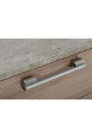 Brown Oak 2-Drawer Nightstand | OROA Modern Boston | Oroatrade.com