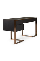 Rosegold Framed 3-Drawer Desk | OROA Modern Fauna | Oroatrade.com