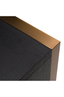 Rosegold Framed 3-Drawer Desk | OROA Modern Fauna | Oroatrade.com