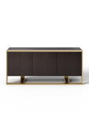 Wenge Veneer 3-Door Sideboard | OROA Modern Fauna | Oroatrade.com