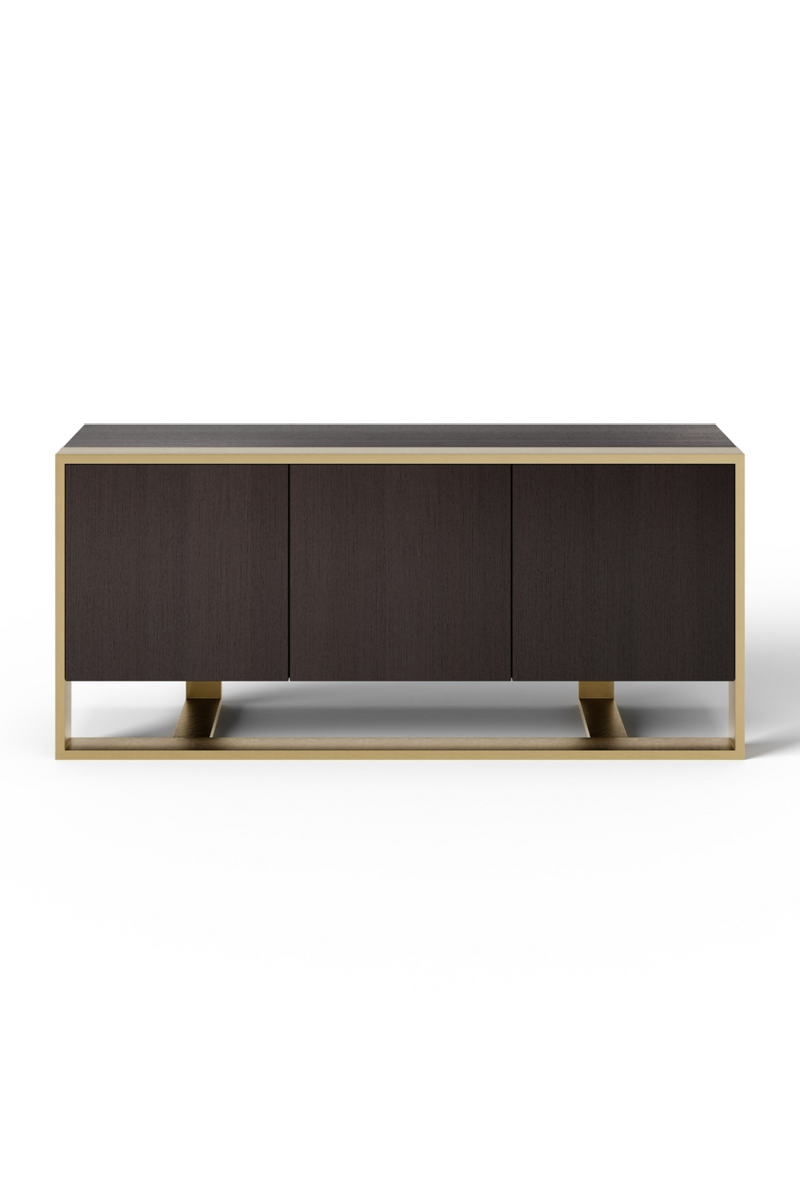Wenge Veneer 3-Door Sideboard | OROA Modern Fauna | Oroatrade.com