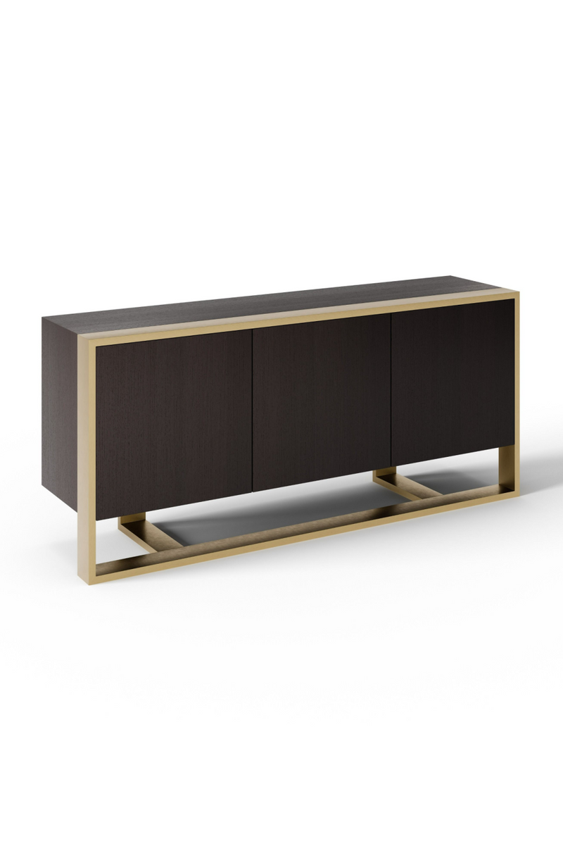 Wenge Veneer 3-Door Sideboard | OROA Modern Fauna | Oroatrade.com