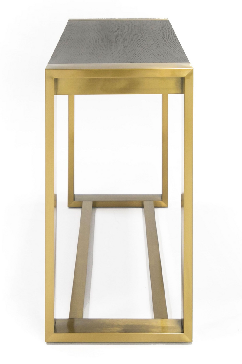 Brass Framed Console Table | OROA Modern Fauna | Oroatrade.com