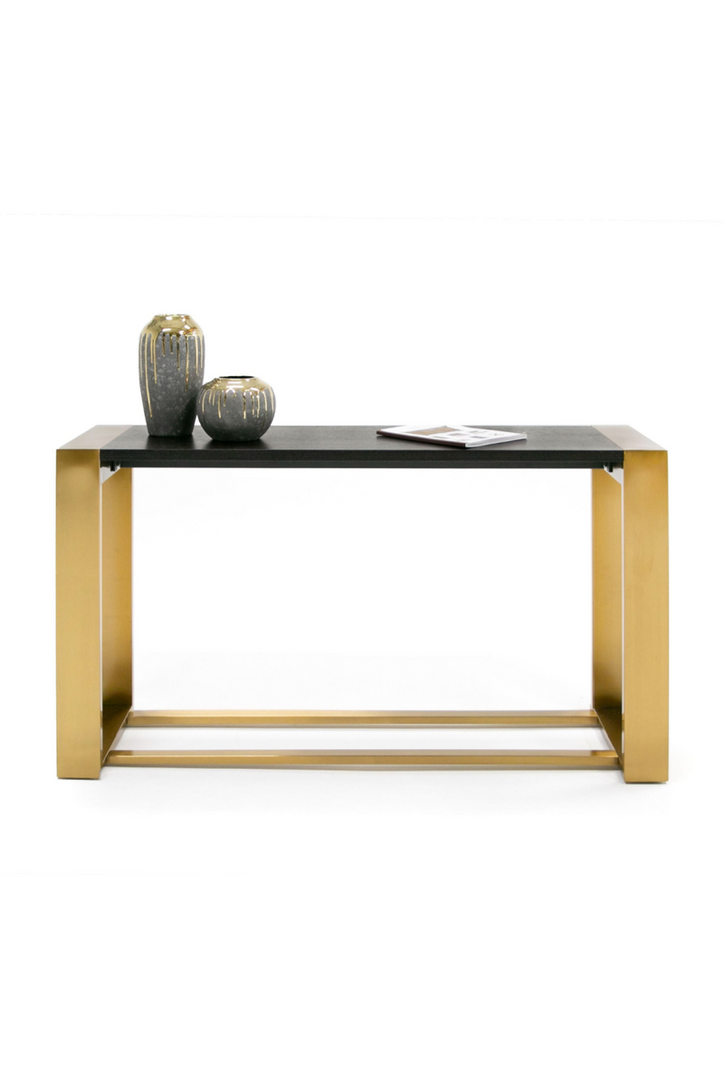 Brass Framed Console Table | OROA Modern Fauna | Oroatrade.com