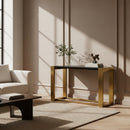 Brass Framed Console Table | OROA Modern Fauna