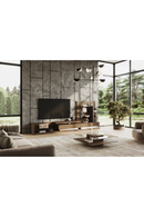 Glass & Wood Coffee Table | OROA Modern Clarion | Oroatrade.com