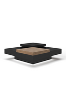 Black Adjustable Storage Coffee Table | OROA Modern Ambry | Oroatrade.com
