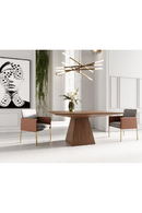 Pedestal Base Square Dining Table | OROA Modern Cora | Oroatrade.com
