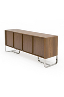 4-Door Walnut Sideboard | OROA Modern Pauline | Oroatrade.com