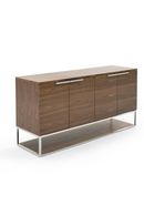 Walnut 4-Door Sideboard | OROA Modern Heloise | Oroatrade.com