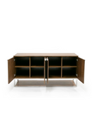Walnut 4-Door Sideboard | OROA Modern Heloise | Oroatrade.com