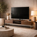 Walnut Veneer TV Stand | OROA Modern Heloise