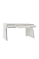 Glossy White 3-Drawer Desk | OROA Modern Chelsey  | Oroatrade.com