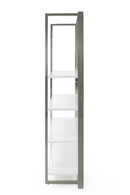 White High-Gloss Bookshelf | OROA Modern Fauna | Oroatrade.com