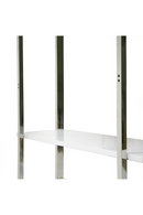 White High-Gloss Bookshelf | OROA Modern Fauna | Oroatrade.com
