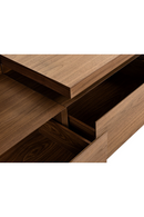 Walnut Veneer Reversible Entertainment Center | OROA Modern Jefferson | Oroatrade.com
