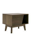 Solid Wood 1-Drawer Nightstand | OROA Modern Abelard | Oroatrade.com