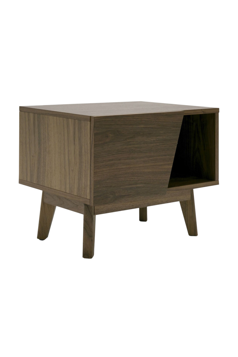 Solid Wood 1-Drawer Nightstand | OROA Modern Abelard | Oroatrade.com