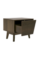 Solid Wood 1-Drawer Nightstand | OROA Modern Abelard | Oroatrade.com
