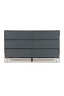 Gray Elm 6-Drawer Dresser | OROA Modern Jolene | Oroatrade.com