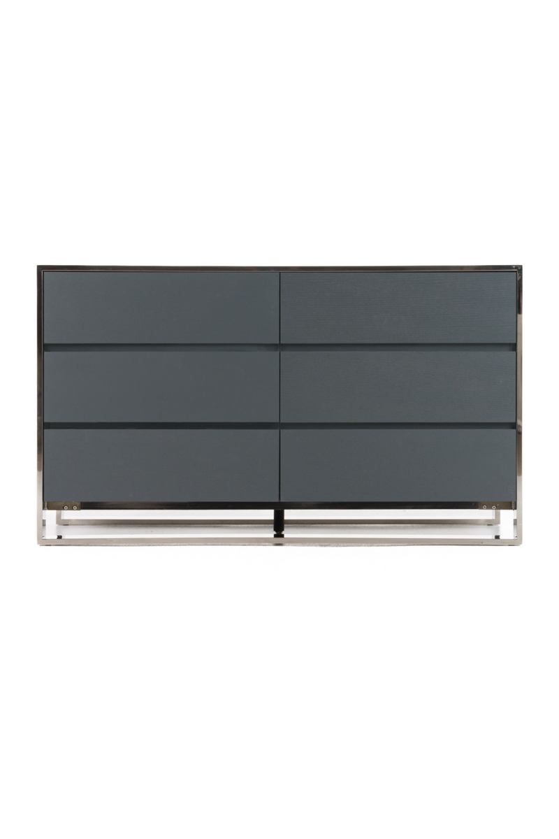 Gray Elm 6-Drawer Dresser | OROA Modern Jolene | Oroatrade.com