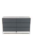 Gray Elm 6-Drawer Dresser | OROA Modern Jolene | Oroatrade.com