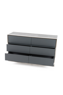 Gray Elm 6-Drawer Dresser | OROA Modern Jolene | Oroatrade.com