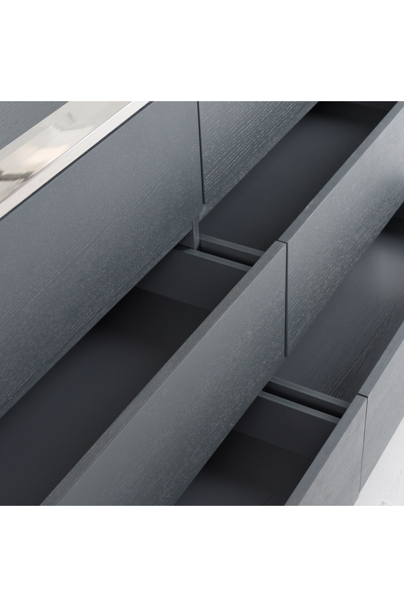 Gray Elm 6-Drawer Dresser | OROA Modern Jolene | Oroatrade.com