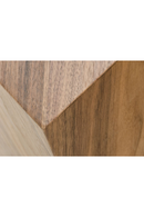 Geometrical Wooden Base Dining Table | OROA Modern Rackham | Oroatrade.com