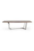 Stainless Steel Base Dining Table | OROA Modern Gilroy | Oroatrade.com