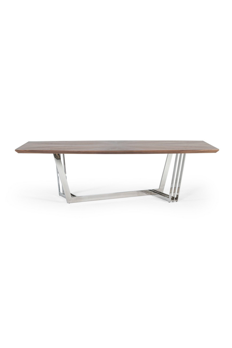 Stainless Steel Base Dining Table | OROA Modern Gilroy | Oroatrade.com
