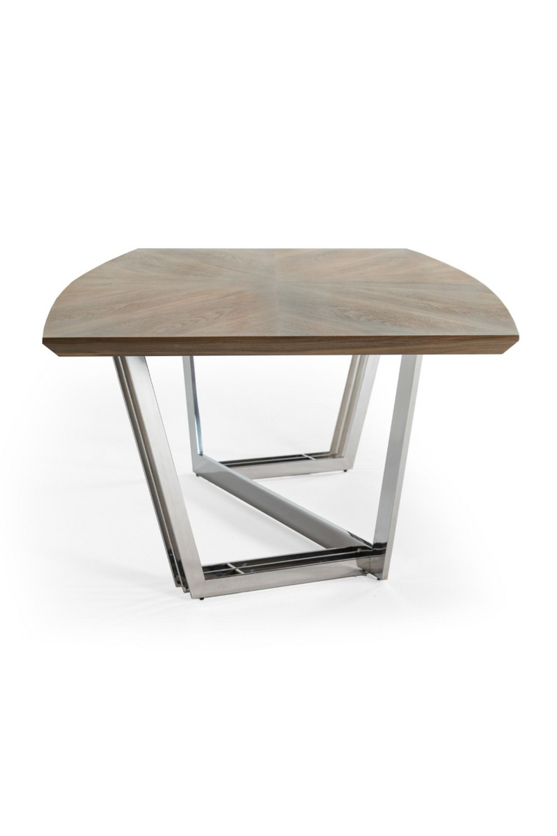 Stainless Steel Base Dining Table | OROA Modern Gilroy | Oroatrade.com
