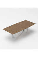 Stainless Steel Base Dining Table | OROA Modern Gilroy | Oroatrade.com
