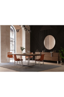 Stainless Steel Base Dining Table | OROA Modern Gilroy | Oroatrade.com