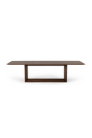 Walnut Veneer Dining Table | OROA Modern Channa | Oroatrade.com