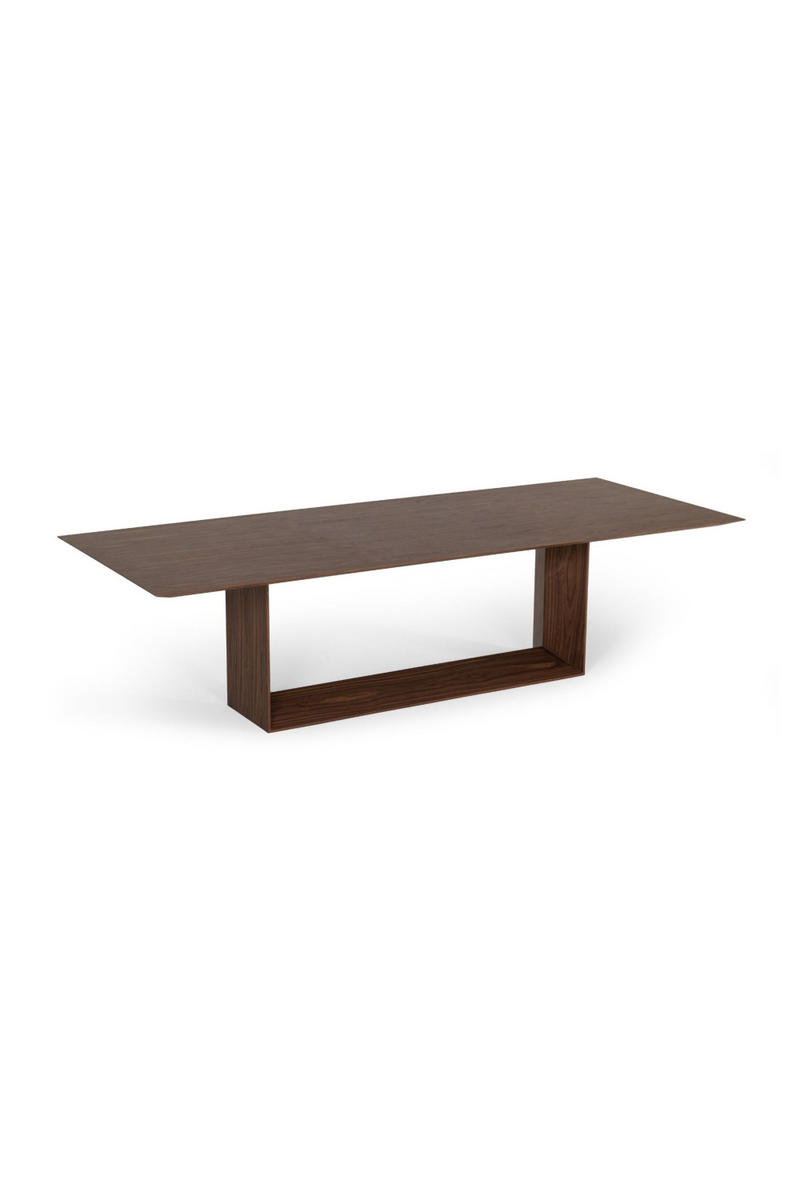 Walnut Veneer Dining Table | OROA Modern Channa | Oroatrade.com