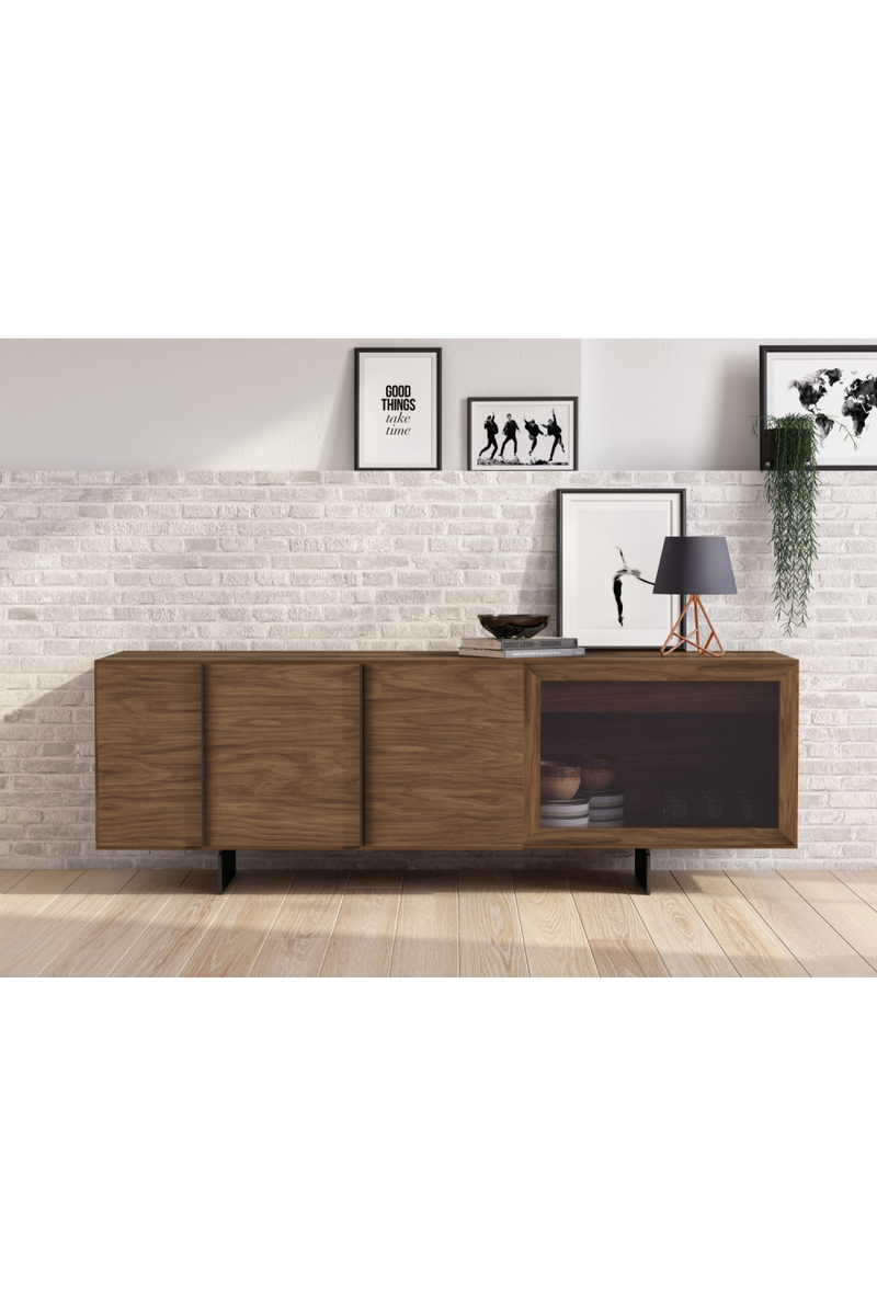 Walnut Veneer Sideboard | OROA Modern Glencoe | Oroatrade.com