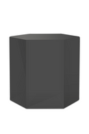 Hexagonal Gray End Table M | OROA Modern Newmont | Oroatrade.com
